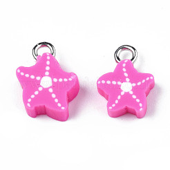 Handmade Polymer Clay Charms&nbsp;CLAY-S096-021