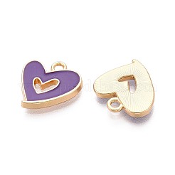 Alloy Enamel Pendants&nbsp;LS-PALLOY-T092-27G-06