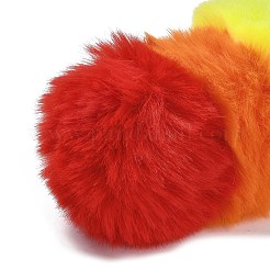 Cute Plush Cloth Worm Doll Pendant Keychains&nbsp;KEYC-P014-B05