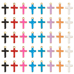 50Pcs 304 Stainless Steel Enamel Charms&nbsp;STAS-TA0003-32B