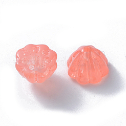 Transparent Baking Paint Glass Beads&nbsp;DGLA-T002-08D