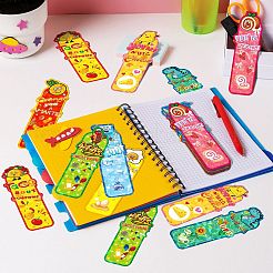 20 Sheets Laser Cute Paper Bookmark&nbsp;AJEW-Q148-04
