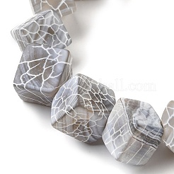Natural Weathered Agate Beads Strands&nbsp;G-Q169-C04-01A
