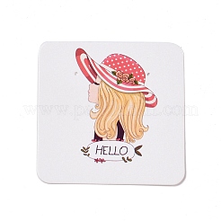 Square Paper Earring Display Cards&nbsp;CDIS-C004-02E