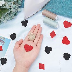 40Pcs 4 Style Computerized Embroidery Cloth Self-adhesive Patches&nbsp;DIY-FG0002-83