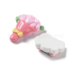 Opaque Resin Cabochons&nbsp;CRES-M026-10