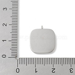304 Stainless Steel Rhinestone Pendants&nbsp;STAS-Z122-55P