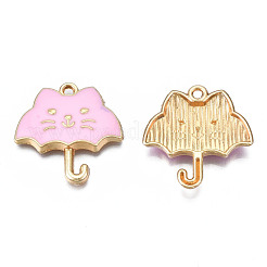 Rack Plating Alloy Enamel Pendants&nbsp;ENAM-T011-191B