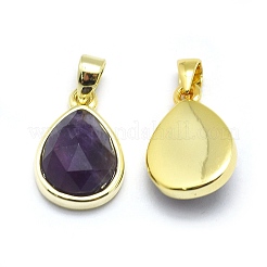 Natural Amethyst Pendants&nbsp;G-O176J-03G