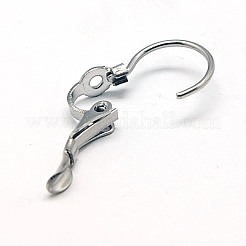Tarnish Resistant 304 Stainless Steel Leverback Earring Findings&nbsp;STAS-E007-4
