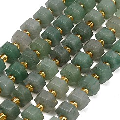 Natural Green Aventurine Beads Strands&nbsp;GG-CBAACA3-A02-01