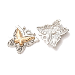 Alloy Rhinestone Pendants&nbsp;RB-CBAA987-06B
