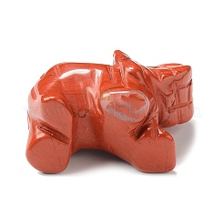 Elephant Natural Gemstone Figurine Display Decoration&nbsp;G-F737-02A
