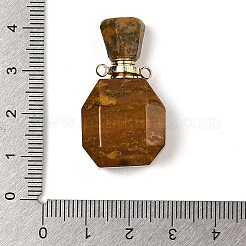 Natural Ocean Jasper Perfume Bottle Pendants&nbsp;G-P554-G02