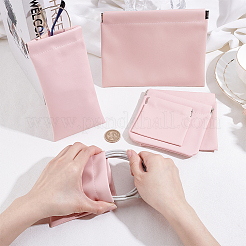6Pcs 6 Styles Imitation Leather Shrapnel Coin Poucges&nbsp;ABAG-PH0002-56