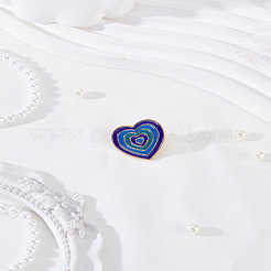 1Pc Heart Enamel Pin&nbsp;JEWB-LP0004-59C