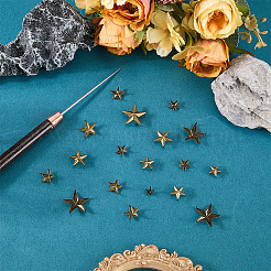 150Pcs 6 Styles Iron Rivets&nbsp;IFIN-CL0001-05AB