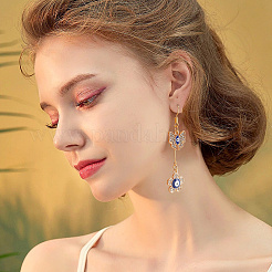 60Pcs 6 Style Alloy Enamel Pendants&nbsp;FIND-GO0001-06
