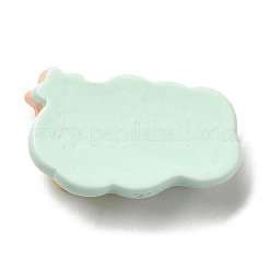 Opaque Resin Cabochons&nbsp;LS-RESI-K026-01F