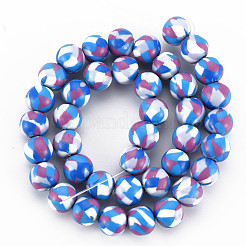 Handmade Polymer Clay Beads Strands&nbsp;CLAY-N008-054-01