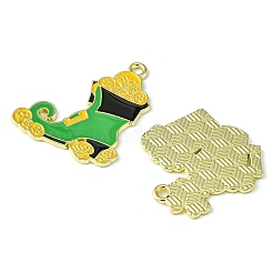 14Pcs 7 Styles Saint Patrick's Day Alloy Enamel Pendants&nbsp;ENAM-FS0001-67
