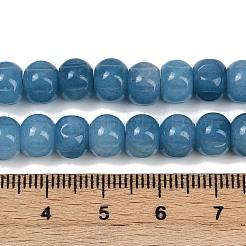 Natural Malaysia Jade Beads Strands&nbsp;G-Z080-B01-8x6mm-02