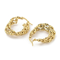 304 Stainless Steel Earrings for Women&nbsp;EJEW-E305-17G-01