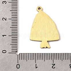 Stainless Steel Enamel Pendants&nbsp;STAS-I065-01G-04