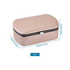 PU Leather Jewelry Storage Box&nbsp;LBOX-TAC0001-01C