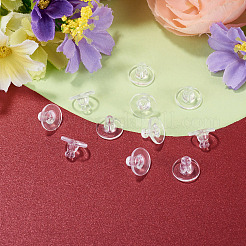 100Pcs Silicone Ear Nuts&nbsp;SIL-TADJ0001-11