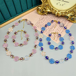 150Pcs 5 Colors Transparent Acrylic Beads&nbsp;FIND-WR0011-40