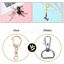 Iron Split Key Rings&nbsp;LS-FIND-YWC0008-01G