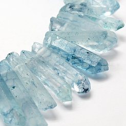 Natural Quartz Crystal Beads Strands&nbsp;G-F462-07A