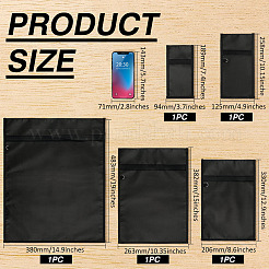 5Pcs Fireproof Cloth Signal Shielding Bags&nbsp;ABAG-WH0046-78