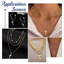 100Pcs 2 Colors Brass Pendants&nbsp;KK-UN0003-97