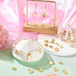 18Pcs 9 Styles Brass Charms&nbsp;KK-TA0008-57