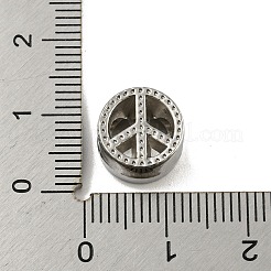 Tarnish Resistant 304 Stainless Steel Beads Rhinestone Settings&nbsp;LS-STAS-A091-07P