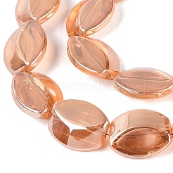 Electroplate Glass Beads Strands&nbsp;EGLA-Q134-02A-B02