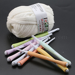 8Pcs TPR Diverse Size Crochet Hooks Set&nbsp;PW-WG61940-01
