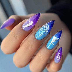 Stainless Steel DIY Nail Art Templates&nbsp;MRMJ-WH0098-015