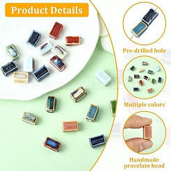 20Pcs Handmade Porcelain Beads&nbsp;PORC-YW0001-67