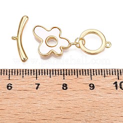 Brass & Shell Toggle Clasps&nbsp;LS-KK-N254-159G
