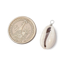 Natural Mixed Shell Pendants&nbsp;PALLOY-JF03799