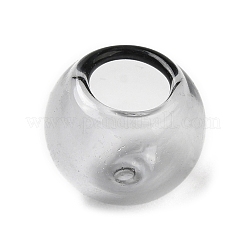 Transparent Glass Bead Cone&nbsp;LS-GLAA-G100-01A-03