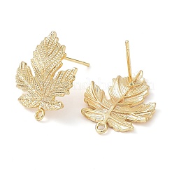 Brass Stud Earring Findings&nbsp;KK-C031-31G