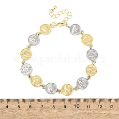 Brass Link Chain Bracelets for Women&nbsp;BJEW-G762-03GP-02