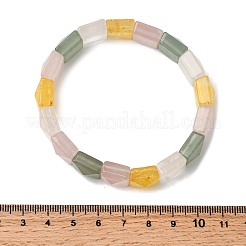 Natural Mixed Stone Beads Stretch Bracelets for Women Men&nbsp;BJEW-C097-06-04