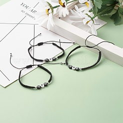 Love Letter Braided Bead Bracelet&nbsp;BJEW-JB07157