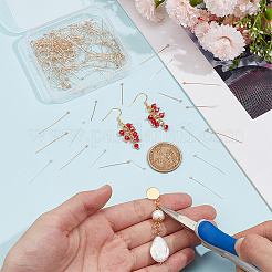 300pcs 6 style Brass Ball Head Pins&nbsp;KK-UN0001-16
