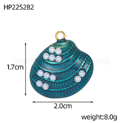 304 Stainless Steel Enamel Pendants&nbsp;STAS-OY003-28G